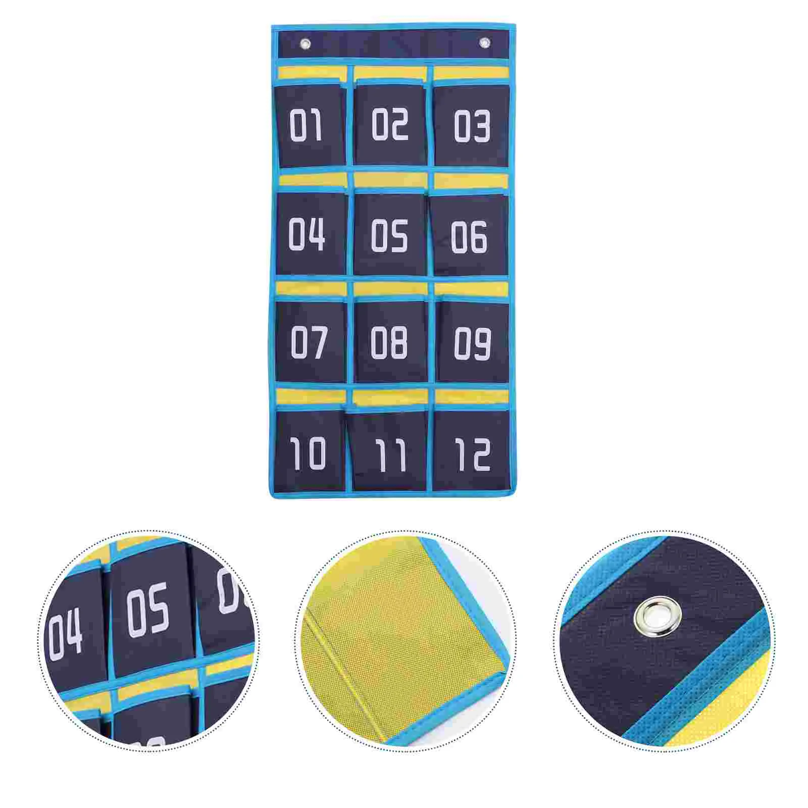12 Pocket Flip Chart Storage Organizer Non-woven Cell Phones Holder Bracket Hanging Fabric Calculator Bag Student
12 Pocket Flip Chart Storage Organizer Non-woven Cell Phones Holder Bracket Hanging Fabric Calculator Bag Student