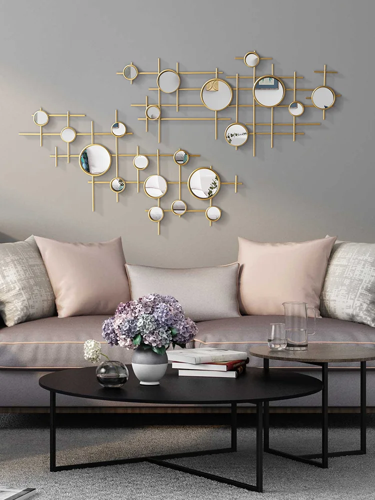 Hanging Creative Bedroom Living Room Sofa Background Wall Pendant European-style Round Combination Wall Decoration Mirror Wall
Hanging Creative Bedroom Living Room Sofa Background Wall Pendant European-style Round Combination Wall Decoration Mirror Wall