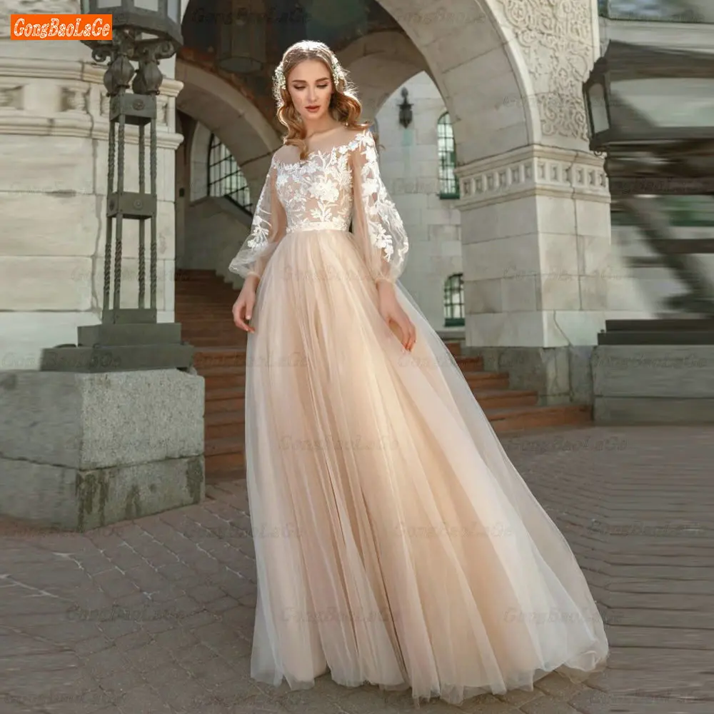 Luxury Wedding Dresses for Women 2022 White Bridal Gowns Appliques Sweep Train Vestidos De Novia Robe De Mariée Customized
Luxury Wedding Dresses for Women 2022 White Bridal Gowns Appliques Sweep Train Vestidos De Novia Robe De Mariée Customized
