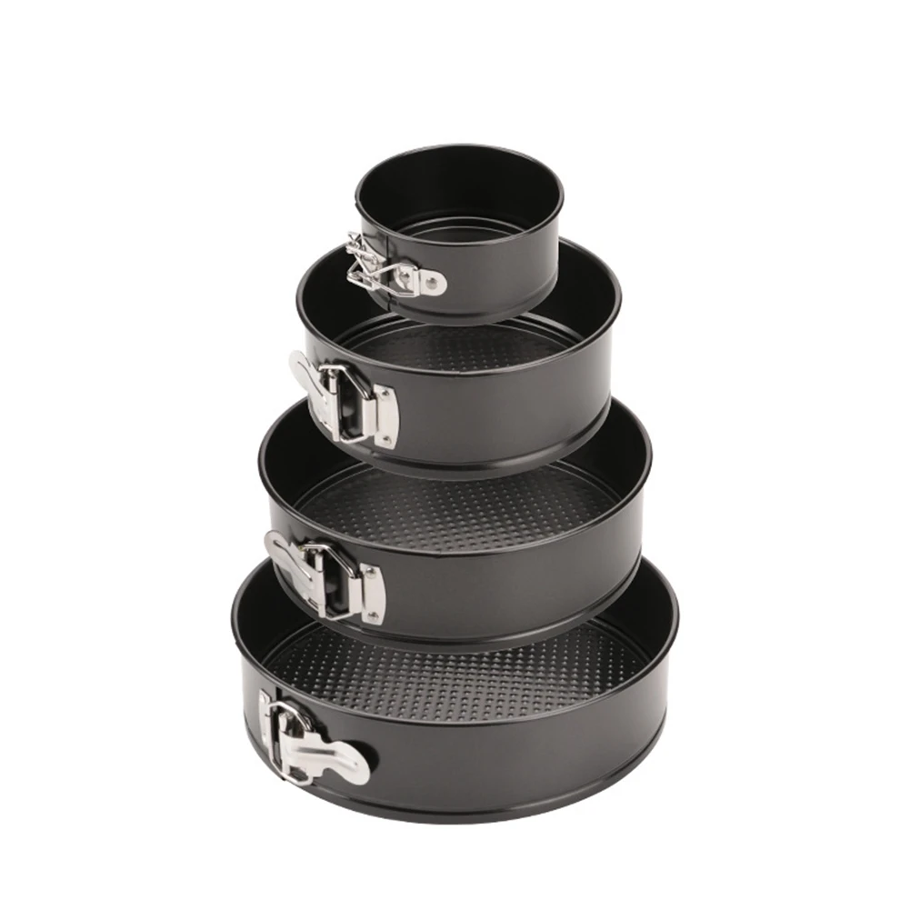 Non-Stick Springform Cake Tins 4Inch, 7Inch 9Inch and 10Inch with Loose Base Set of 4 for Cheesecakes Pizzas
Non-Stick Springform Cake Tins 4Inch, 7Inch 9Inch and 10Inch with Loose Base Set of 4 for Cheesecakes Pizzas
