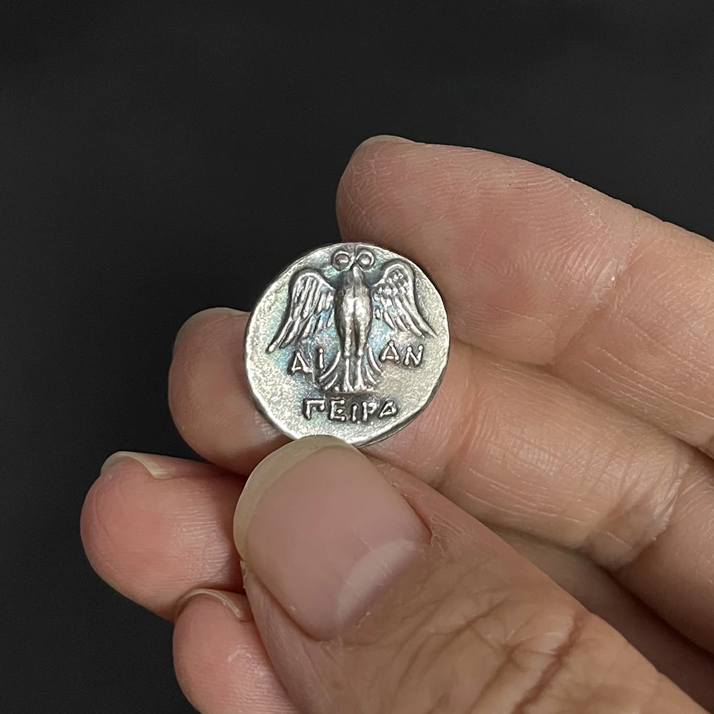 Винтажные греческие монеты, Богиня Судьбы, тише, сова, греческая мифология, Эпический Гомер, сделай сам, старинное кольцо для монет, аксессуары
Винтажные греческие монеты, Богиня Судьбы, тише, сова, греческая мифология, Эпический Гомер, сделай сам, старинное кольцо для монет, аксессуары