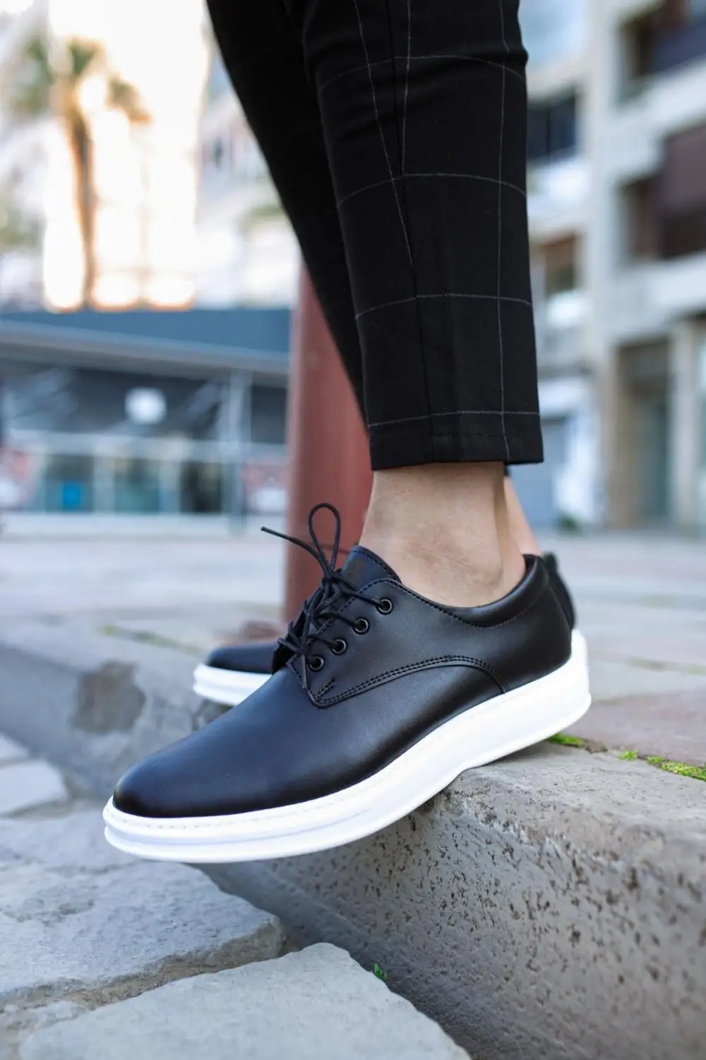 Knack Classic Men's Shoes Black (White Sole) Colorful Faux Leather Covered Thin Sole Sporty Loafers with Elegant Stance summer shoes shoes men original designer shoes trainers men brand shoes luxury moccasins men 001
Knack Classic Men's Shoes Black (White Sole) Colorful Faux Leather Covered Thin Sole Sporty Loafers with Elegant Stance summer shoes shoes men original designer shoes trainers men brand shoes luxury moccasins men 001