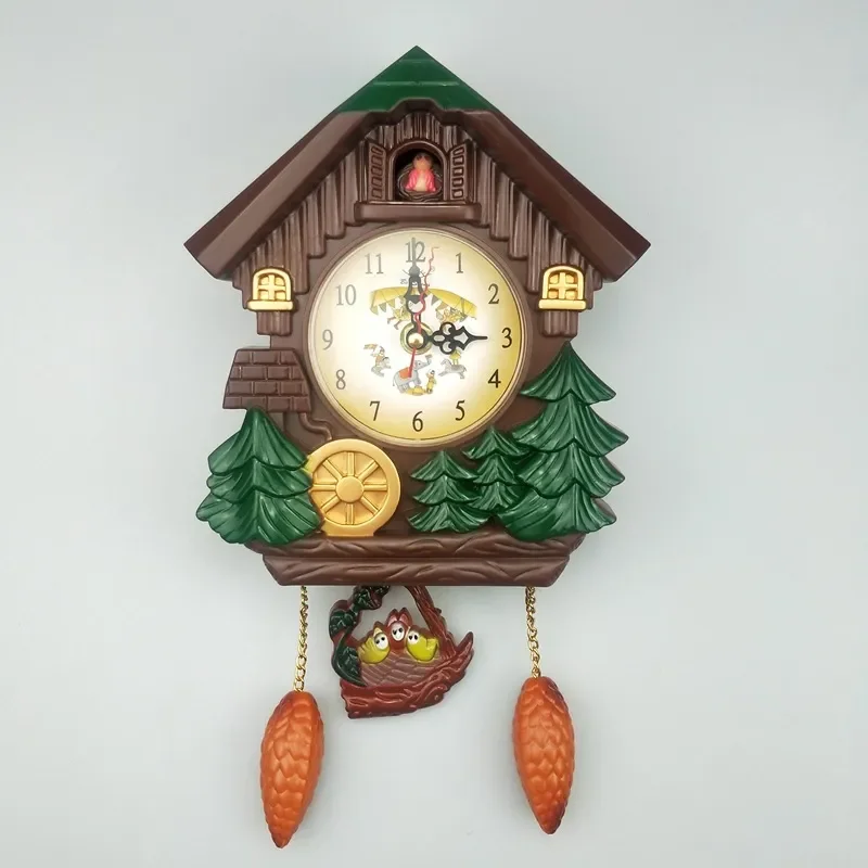 Cuckoo Clock Living Room Wall Clock Vintage Bird Bell Timer Alarm Clock wall Watch Modern Pendulum Clock Crafts Art Home Decor
Cuckoo Clock Living Room Wall Clock Vintage Bird Bell Timer Alarm Clock wall Watch Modern Pendulum Clock Crafts Art Home Decor
