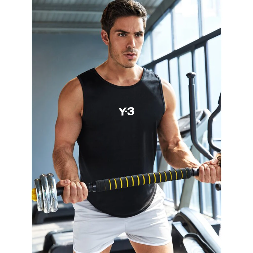 Men Brand Letter Print Bodybuilding Tank Top Gym Fitness Sports Sleeveless Vest Trendy Breathable Outdoor Daily Men's Top
Men Brand Letter Print Bodybuilding Tank Top Gym Fitness Sports Sleeveless Vest Trendy Breathable Outdoor Daily Men's Top