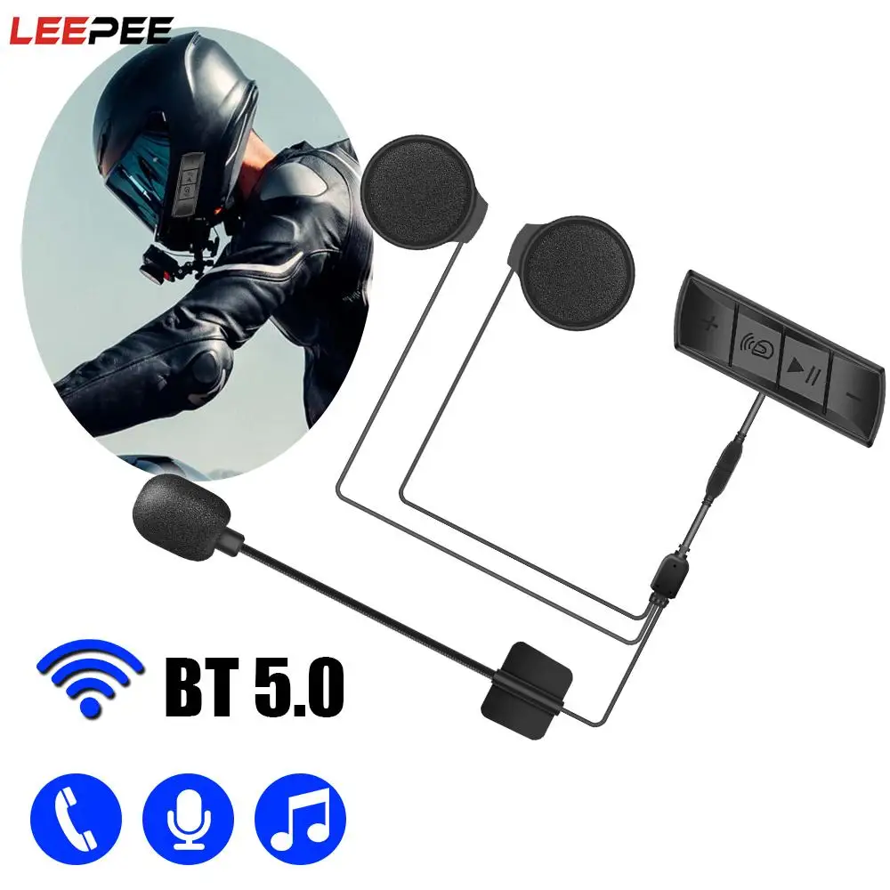 Stereo Anti-interference FM Music Player Speaker BT 5.0 Wireless Communication Interphone Motorcycle Helmet Headset M7
Stereo Anti-interference FM Music Player Speaker BT 5.0 Wireless Communication Interphone Motorcycle Helmet Headset M7