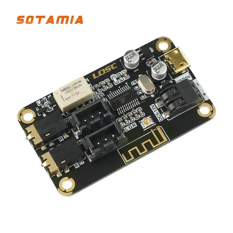 SOTAMIA Bluetooth 4,2 MP3 декодер плата стерео аудио приемник AUX FLAC APE WMA WAV декодирование DIY Аудио Динамик Усилитель модифицированный
SOTAMIA Bluetooth 4,2 MP3 декодер плата стерео аудио приемник AUX FLAC APE WMA WAV декодирование DIY Аудио Динамик Усилитель модифицированный