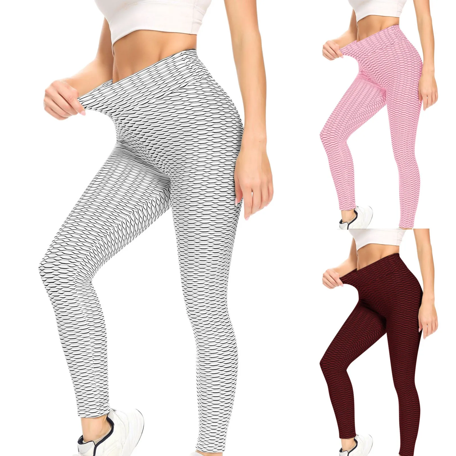Women High Elasticity Leggings Casual Pants High Waisted Slim Fit Leg Sports Running Pants Sportswear Fitness Wear Clothing
Women High Elasticity Leggings Casual Pants High Waisted Slim Fit Leg Sports Running Pants Sportswear Fitness Wear Clothing