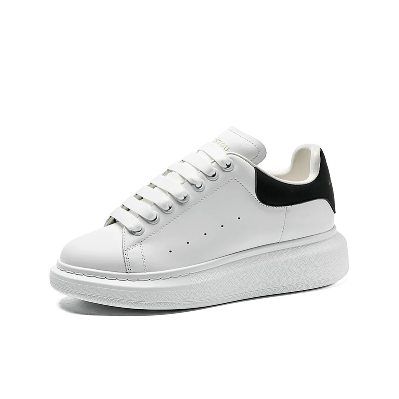 2022 New Four Seasons Women's Shoes Leather Thick-soled Casual Sports Shoes All-match Small White Shoes Skate Shoes
2022 New Four Seasons Women's Shoes Leather Thick-soled Casual Sports Shoes All-match Small White Shoes Skate Shoes