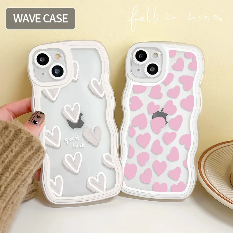 Transparent Wave Phone Case for Samsung Galaxy S20 4G 5G S11E S20 FE S21 S22 Plus S22 Ultra 5G Case Transparent Little Love
Transparent Wave Phone Case for Samsung Galaxy S20 4G 5G S11E S20 FE S21 S22 Plus S22 Ultra 5G Case Transparent Little Love