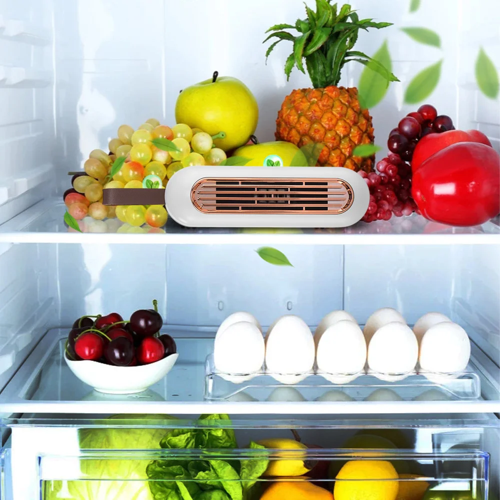 Refrigerator Deodorizing Sterilizer Household Kitchen Ozone Purifier Keeping Fresh Odor Absorber for Cabinet Closet Refrigerator
Refrigerator Deodorizing Sterilizer Household Kitchen Ozone Purifier Keeping Fresh Odor Absorber for Cabinet Closet Refrigerator
