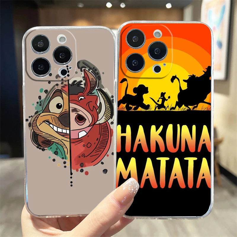 Disney Lion King Cartoon Transparent Phone Case For Apple iPhone 15 14 13 12 11 Mini XS XR X Pro MAX 8 7 6 Plus Cover
Disney Lion King Cartoon Transparent Phone Case For Apple iPhone 15 14 13 12 11 Mini XS XR X Pro MAX 8 7 6 Plus Cover