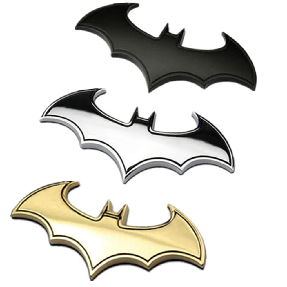 Black Gold Silver Universal Bat Shape 3D Exterior Car Stickers Modified Body Stickers Metal Modified Body Stickers Bat Shape
Black Gold Silver Universal Bat Shape 3D Exterior Car Stickers Modified Body Stickers Metal Modified Body Stickers Bat Shape