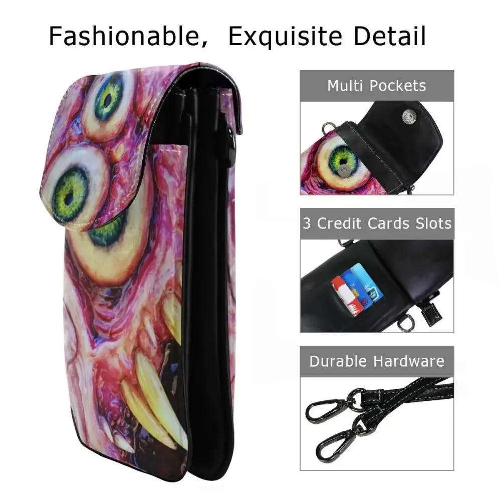 Monster Eyes Shoulder Bag Necronomicon Ex Mortis 4 Leather Bag Shopping Trending Women Bags Crossbody Multi Purpose Mini Purse
Monster Eyes Shoulder Bag Necronomicon Ex Mortis 4 Leather Bag Shopping Trending Women Bags Crossbody Multi Purpose Mini Purse