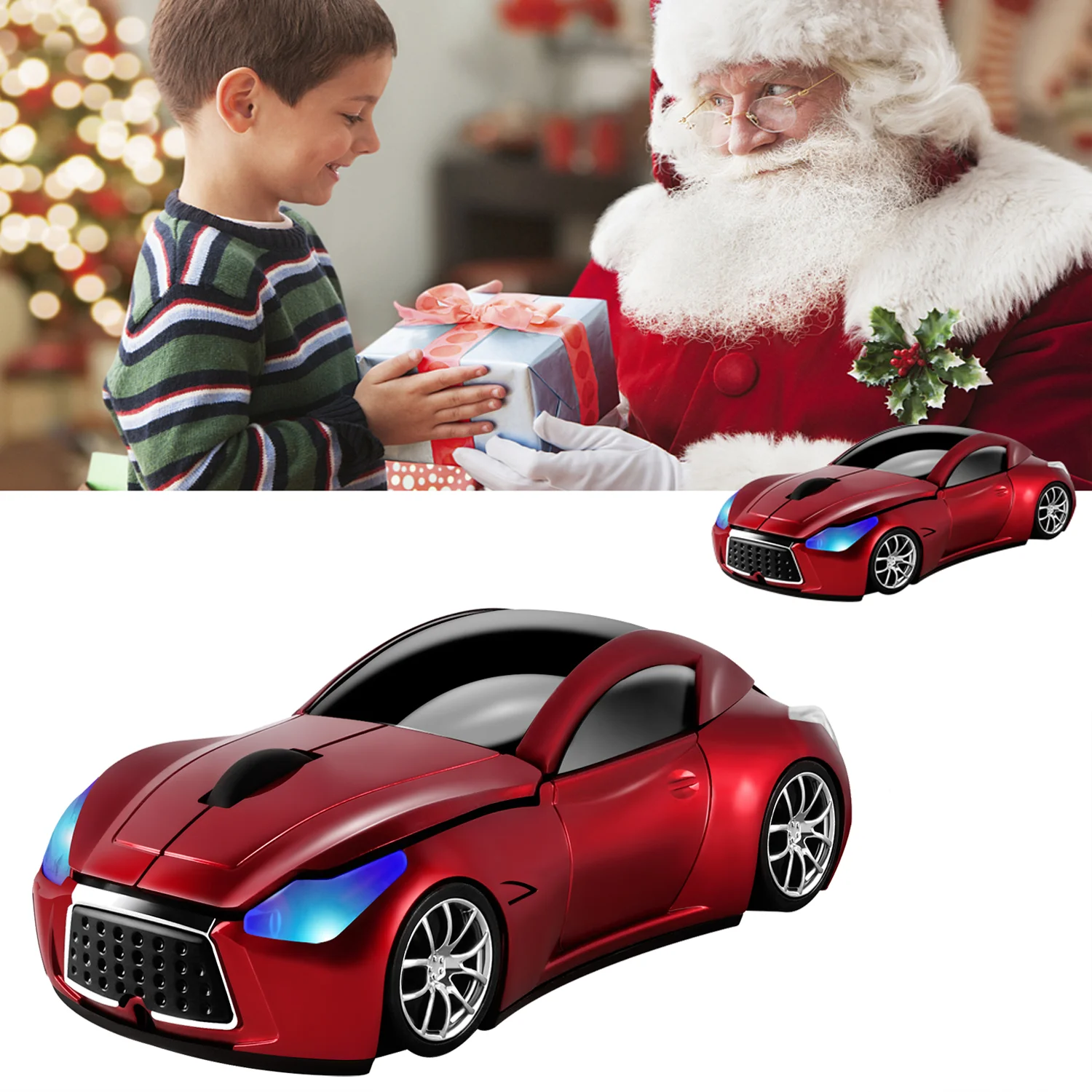 USB Mouse 3D Mini Car Wireless Mouse Optical 1600DPI Computer Mice Portable Gaming PC Mause with LED Light For Laptop Boy Gift 
USB Mouse 3D Mini Car Wireless Mouse Optical 1600DPI Computer Mice Portable Gaming PC Mause with LED Light For Laptop Boy Gift