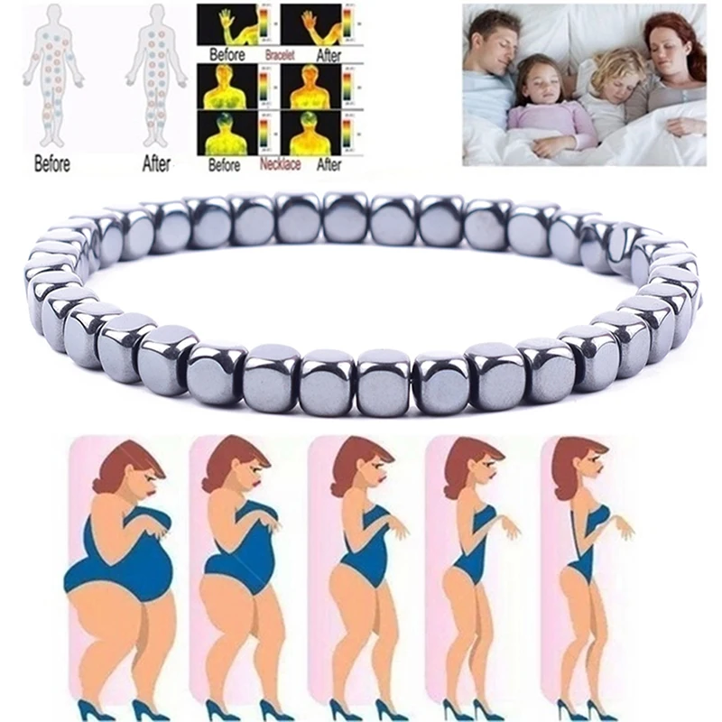 Body Slimming Weight Loss Bracelet Anti-Fatigue Healing Hematite Block Bracelet Man Women Magnetic Therapy Jewelry New In 2022
Body Slimming Weight Loss Bracelet Anti-Fatigue Healing Hematite Block Bracelet Man Women Magnetic Therapy Jewelry New In 2022
