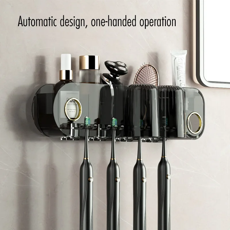 Nordic Toothbrush Holder Wall Set Toothbrush Storage Box Mouthwash Cup Toothpaste Squeezer Cups Household Washing Table Shelf
Nordic Toothbrush Holder Wall Set Toothbrush Storage Box Mouthwash Cup Toothpaste Squeezer Cups Household Washing Table Shelf