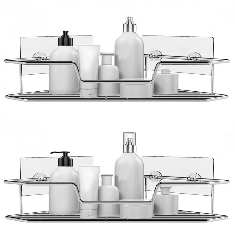 2Pcs Stainless Steel Bathroom Shelves Corner Shelf Wall Mounted Bathroom Soap Dish Bath Shower Shelf Bath Shampoo Holder 
2Pcs Stainless Steel Bathroom Shelves Corner Shelf Wall Mounted Bathroom Soap Dish Bath Shower Shelf Bath Shampoo Holder