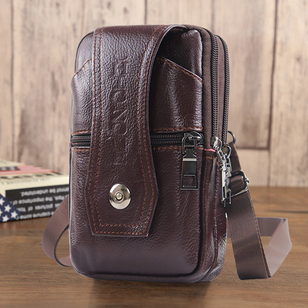 Men Crossbody Bags Zipper Solid Color PU Leather Male Casual Multi-Layer Waist Pack Business Traveling Waist Packs
Men Crossbody Bags Zipper Solid Color PU Leather Male Casual Multi-Layer Waist Pack Business Traveling Waist Packs