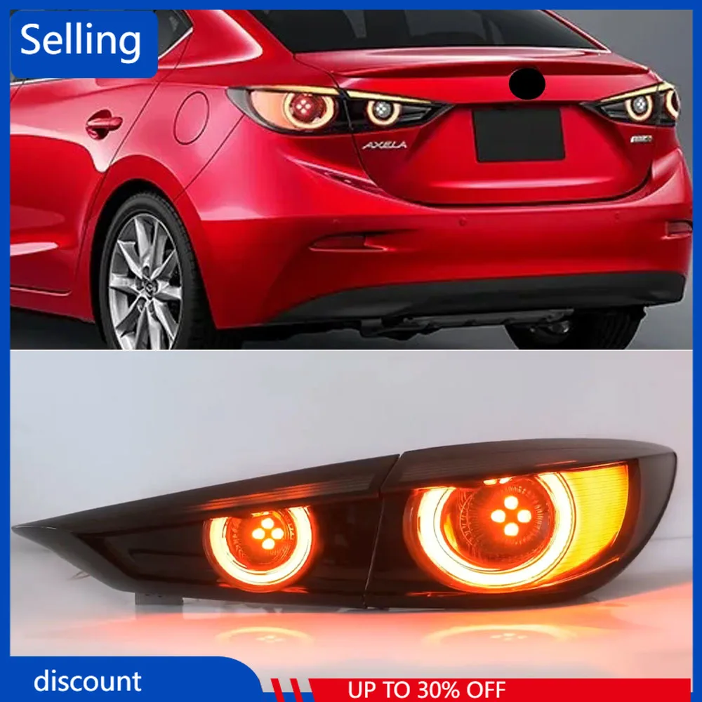 1 Set Rear Light For Mazda 3 Axela 2014 2015 2016 2017 2018 LED Taillights Running Light Brake Light Sequential Turn Signal fast
1 Set Rear Light For Mazda 3 Axela 2014 2015 2016 2017 2018 LED Taillights Running Light Brake Light Sequential Turn Signal fast