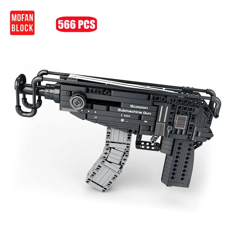 Креативная модель пистолета MOC Scorpion, строительные блоки, Вторая мировая война, военное оружие, огнестрельное оружие, серия «сделай сам», кирпичи, пистолет, игрушки для мальчиков, подарки для взрослых
Креативная модель пистолета MOC Scorpion, строительные блоки, Вторая мировая война, военное оружие, огнестрельное оружие, серия «сделай сам», кирпичи, пистолет, игрушки для мальчиков, подарки для взрослых