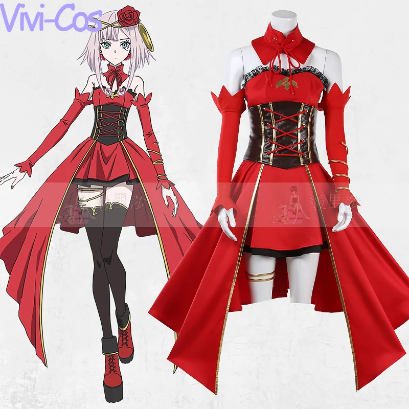 Vivi-Cos Game Takt Op. Destiny Fate Cosplay Костюм Унисекс На Хэллоуин великолепное красное платье для ролевых игр для вечерние ринки карнавала новая модель
Vivi-Cos Game Takt Op. Destiny Fate Cosplay Костюм Унисекс На Хэллоуин великолепное красное платье для ролевых игр для вечерние ринки карнавала новая модель