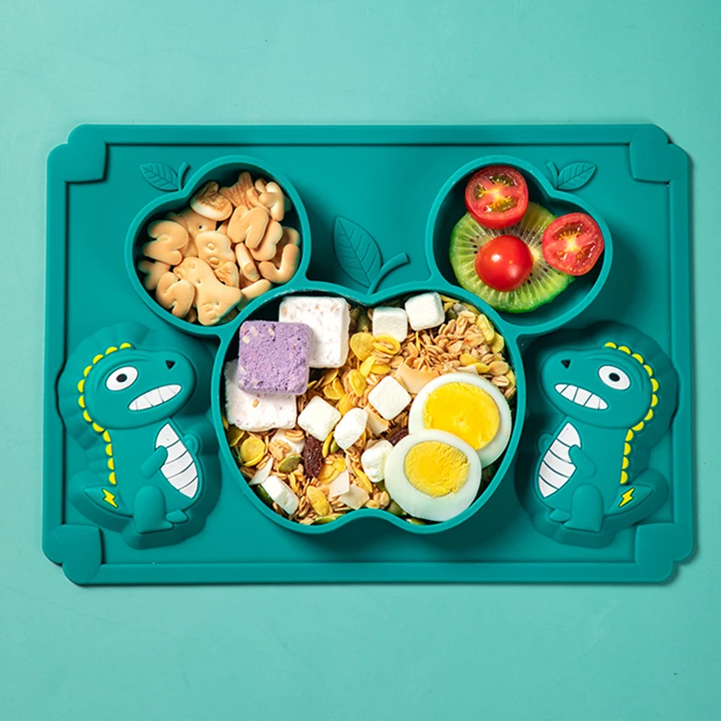Hajintong Simple Design Non-slip Cute Cartoon Suction Kids Plate Silicone Tableware Dinner Plate
Hajintong Simple Design Non-slip Cute Cartoon Suction Kids Plate Silicone Tableware Dinner Plate