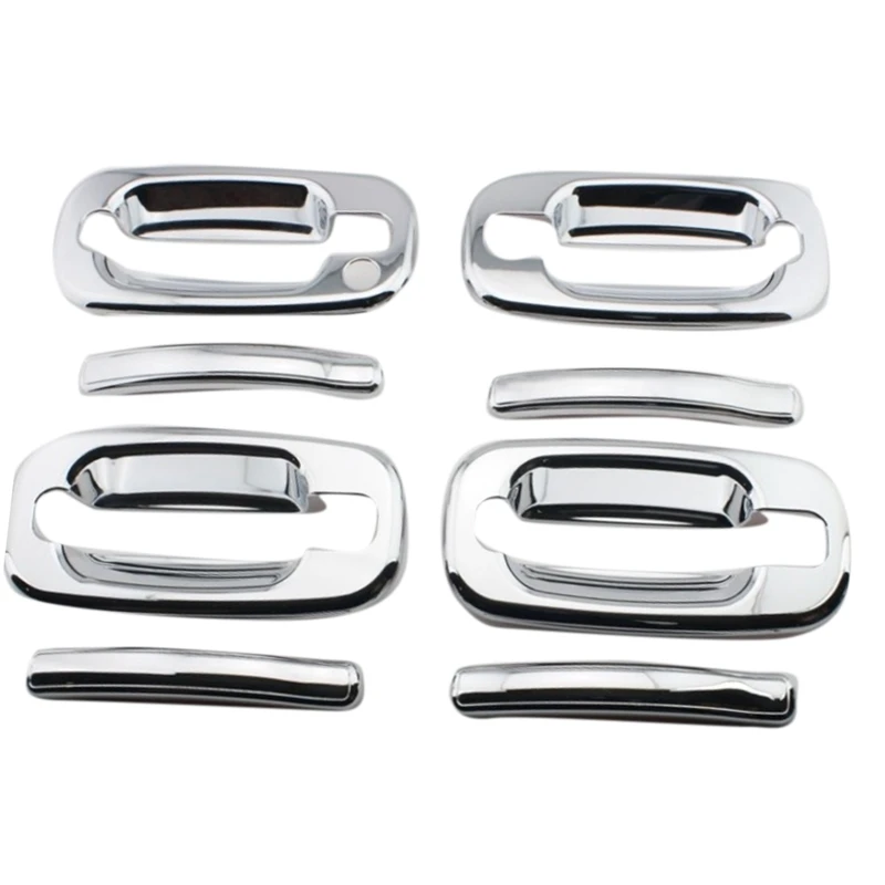 Chrome Door Handle Cover Trim For Chevy Suburban Chevrolet Tahoe Silverado Avalanche GMC Yukon Sierra 15034985
Chrome Door Handle Cover Trim For Chevy Suburban Chevrolet Tahoe Silverado Avalanche GMC Yukon Sierra 15034985