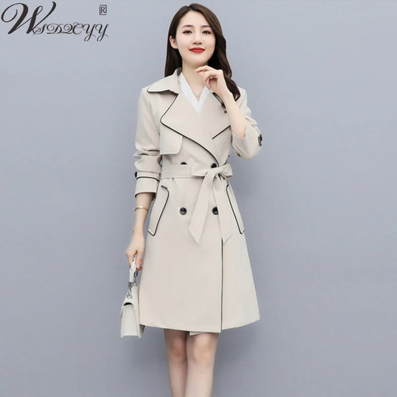 Office Lady Long Sleeve Windbreaker With Belt 2023 Spring Autumn Luxury Double Breasted Overcoat Plus Size Midi-Length Outwear
Office Lady Long Sleeve Windbreaker With Belt 2023 Spring Autumn Luxury Double Breasted Overcoat Plus Size Midi-Length Outwear