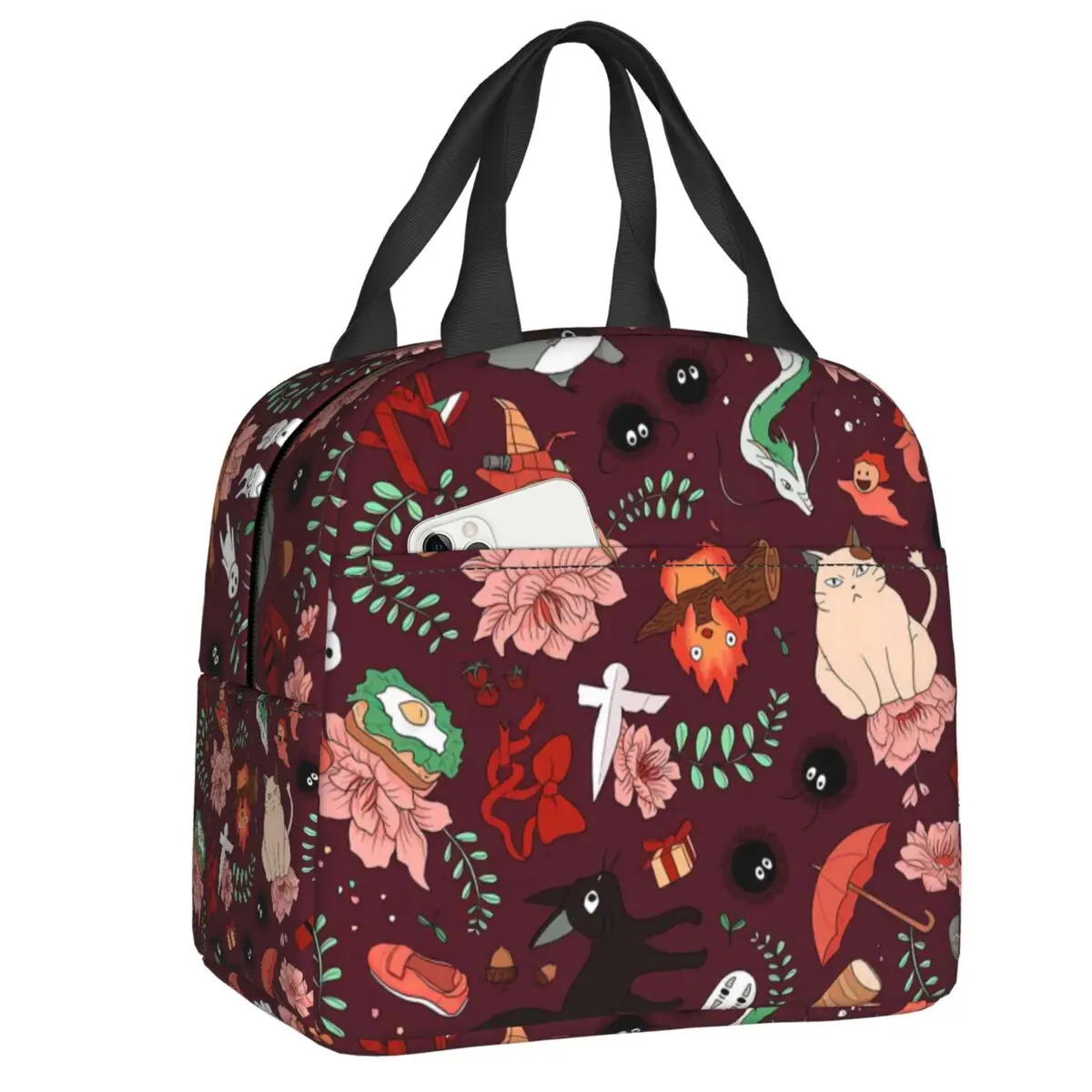 Spirited Away Insulated Lunch Bag for School Office Miyazaki Hayao Anime Leakproof Thermal Cooler Lunch Box Women Children
Spirited Away Insulated Lunch Bag for School Office Miyazaki Hayao Anime Leakproof Thermal Cooler Lunch Box Women Children
