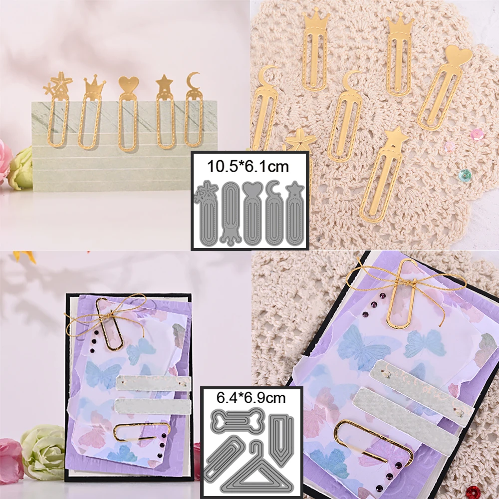 (2 Style) Creative Paper Clip 2022 New Metal Cutting Dies Decoration Scrapbooking Knife Blade Punch Stencils Album Embossing
(2 Style) Creative Paper Clip 2022 New Metal Cutting Dies Decoration Scrapbooking Knife Blade Punch Stencils Album Embossing
