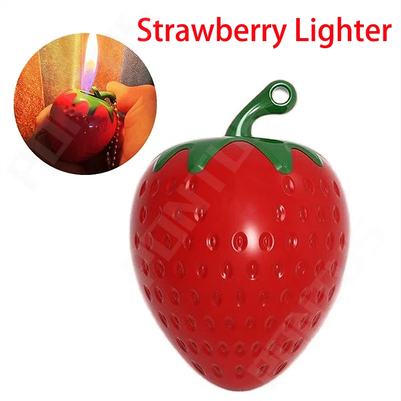 Зажигалка-клубника, металлическая зажигалка с бесплатным пламенем, газовая клубника, Бутановая Зажигалка, портативные зажигалки, аксессуа...
Зажигалка-клубника, металлическая зажигалка с бесплатным пламенем, газовая клубника, Бутановая Зажигалка, портативные зажигалки, аксессуа...