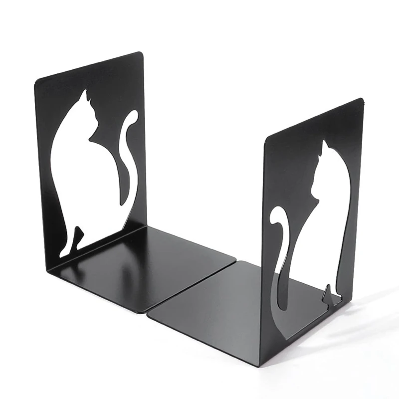 Bookends Book Ends Book Ends For Shelves Heavy Duty Metal Black Bookend Support For Shelves Offices - White Cat
Bookends Book Ends Book Ends For Shelves Heavy Duty Metal Black Bookend Support For Shelves Offices - White Cat