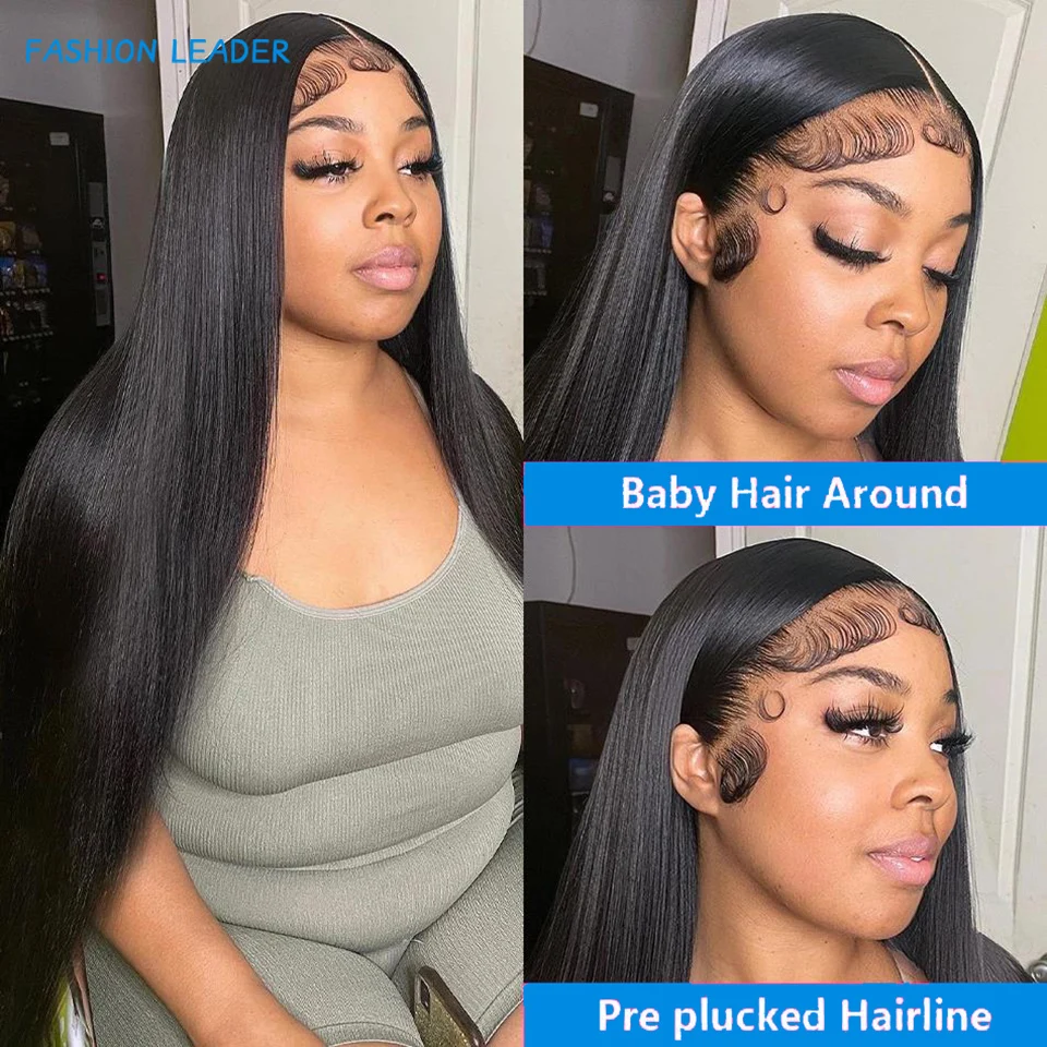 Lace Front Human Hair Wigs Straight Brazilian 13x4 Transparent Lace Frontal Wig Human Hair For Black Women 4x4 Closure Wig
Lace Front Human Hair Wigs Straight Brazilian 13x4 Transparent Lace Frontal Wig Human Hair For Black Women 4x4 Closure Wig