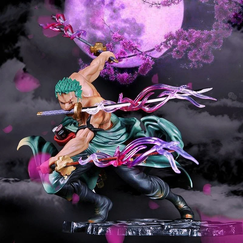 Anime One Piece Roronoa Zoro Battle Statue PVC Action Figure Collectible Model Toy Gifts
Anime One Piece Roronoa Zoro Battle Statue PVC Action Figure Collectible Model Toy Gifts
