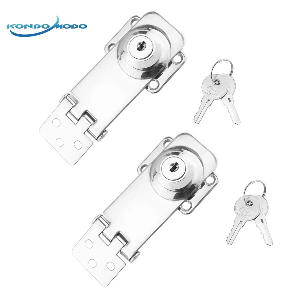 2PCS SS 304 Marine Boat Locking Hasp Safety Lock Hatch Cabinet Door Cabin Deck Locker Hatch Latch Yacht Accessories
2PCS SS 304 Marine Boat Locking Hasp Safety Lock Hatch Cabinet Door Cabin Deck Locker Hatch Latch Yacht Accessories