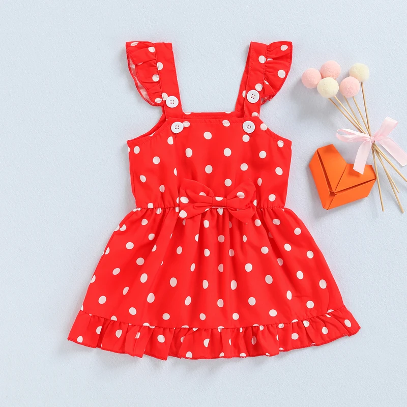 2022 Baby Clothing Kid Girl A-Lined Sleeveless Square Neck Dot Print Ruffle Midi Dress
2022 Baby Clothing Kid Girl A-Lined Sleeveless Square Neck Dot Print Ruffle Midi Dress