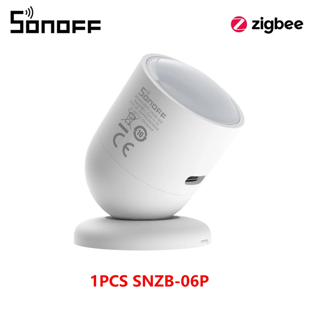 SONOFF SNZB-06P датчик присутствия Zigbee 
SONOFF SNZB-06P датчик присутствия Zigbee