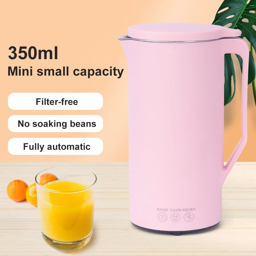 Portable Blender Soy Milk Machine Juicer Automatic Heating Filter-Free Soybean Vegan Milk Juice Maker Kitchen Cooking Tool
Portable Blender Soy Milk Machine Juicer Automatic Heating Filter-Free Soybean Vegan Milk Juice Maker Kitchen Cooking Tool