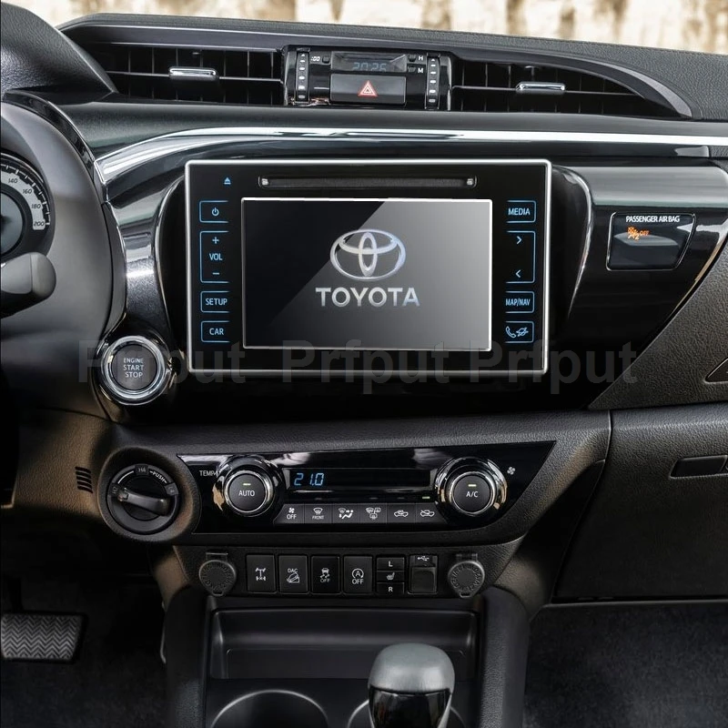 Автомобильная Защитная Наклейка на экран из закаленного стекла для Toyota Hilux 2019 дюймов
Автомобильная Защитная Наклейка на экран из закаленного стекла для Toyota Hilux 2019 дюймов