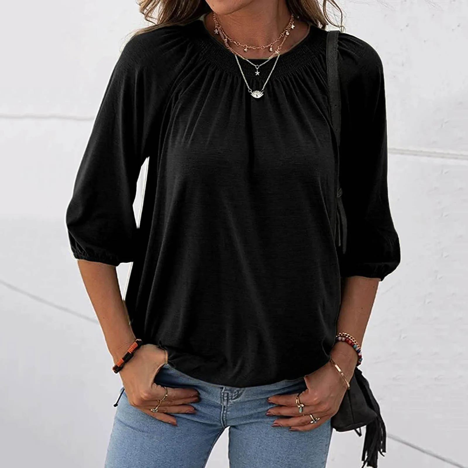 V Neck Tee Graphic Tops T-Shirt For Women Solid Daily Loose Ultra-Soft Top Cute Lace up Shirts
V Neck Tee Graphic Tops T-Shirt For Women Solid Daily Loose Ultra-Soft Top Cute Lace up Shirts