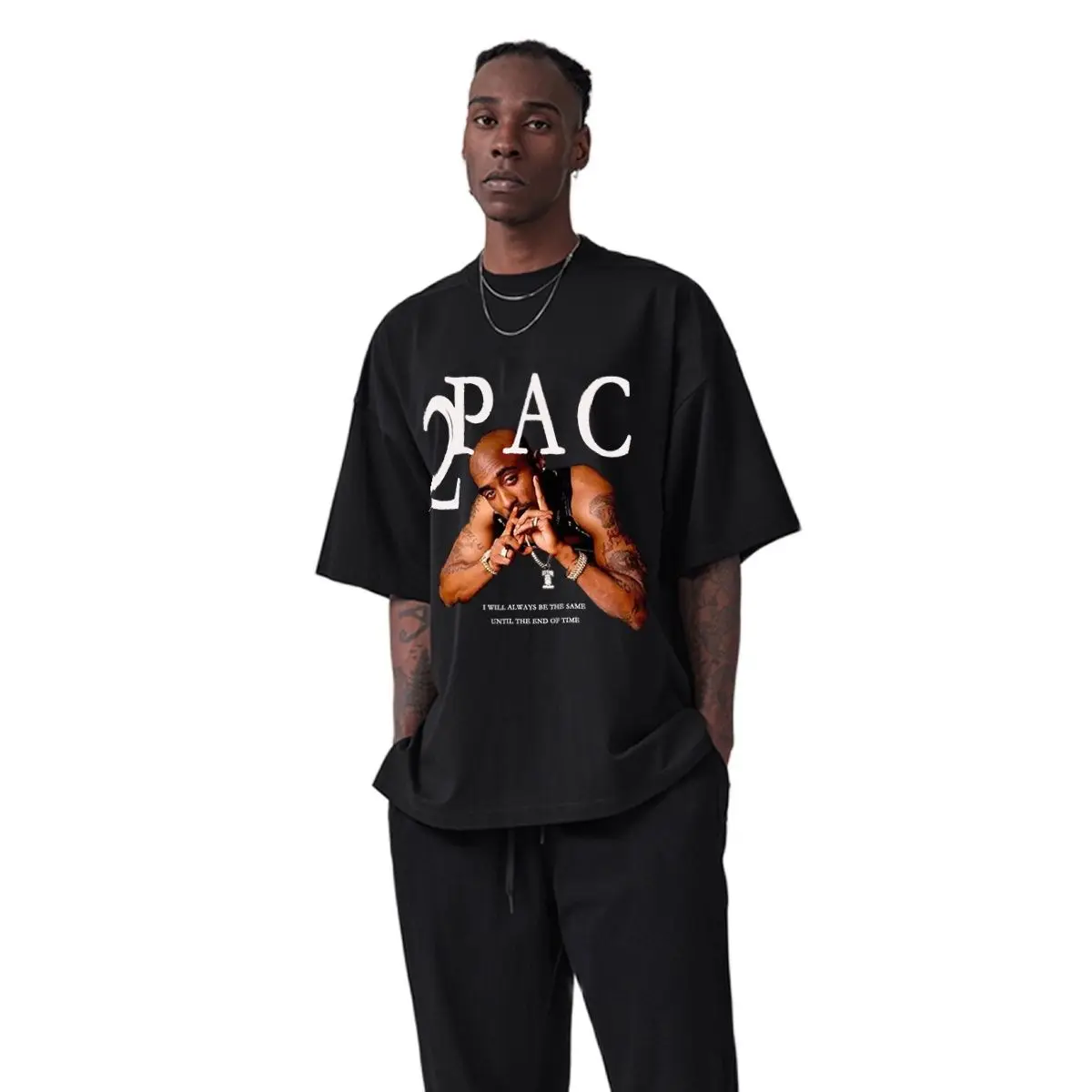 2PAC Graphic Oversized T-shirt Tops For Men Hip Hop Streetwear Clothes Short Sleeve High Street Tees Unisex
2PAC Graphic Oversized T-shirt Tops For Men Hip Hop Streetwear Clothes Short Sleeve High Street Tees Unisex