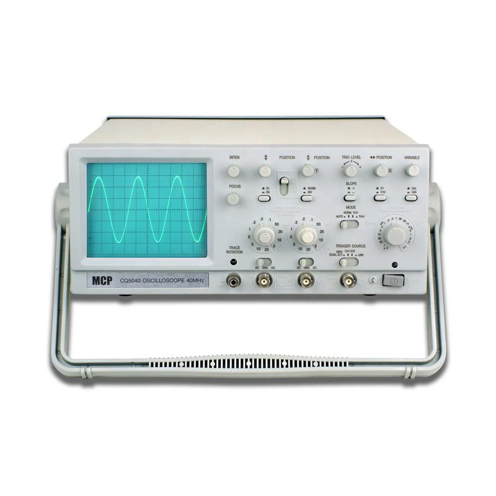 MCP CQ5020-аналоговый двойной осциллограф 20 МГц 30 МГц 40 МГц/crt осциллограф школьный
MCP CQ5020-аналоговый двойной осциллограф 20 МГц 30 МГц 40 МГц/crt осциллограф школьный