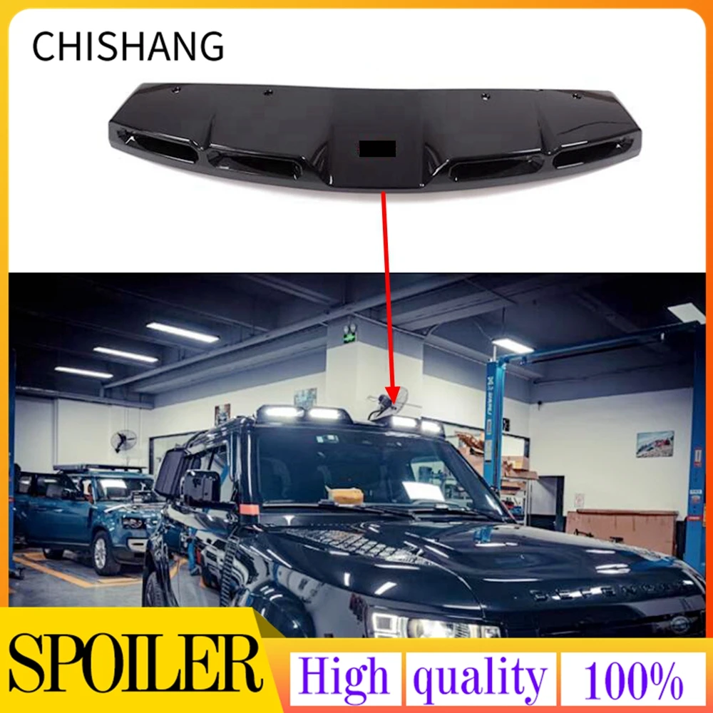 

Top Roof Light Pod For Land Rover Defender 2020-2023 Front Roof Spoiler With DRL Light Lamp Led Bar Car Body Parts Modification