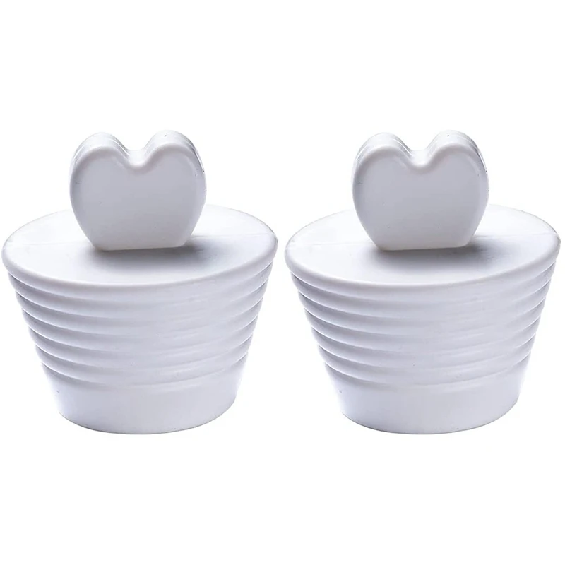 2 Pack Universal Bathtub Stopper For Shower And Jacuzzi Drain Stopper, Kitchen Silicone Sink Stopper (White)
2 Pack Universal Bathtub Stopper For Shower And Jacuzzi Drain Stopper, Kitchen Silicone Sink Stopper (White)