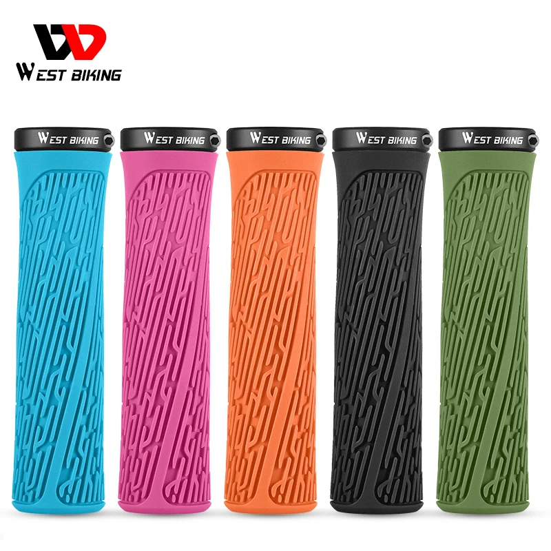 WEST BIKING Bicycle Grips Soft Rubber MTB Road Bike Grips Shockproof Anti-Slip Handlebar Cover Colorful Cycling Handlebar Grips
WEST BIKING Bicycle Grips Soft Rubber MTB Road Bike Grips Shockproof Anti-Slip Handlebar Cover Colorful Cycling Handlebar Grips