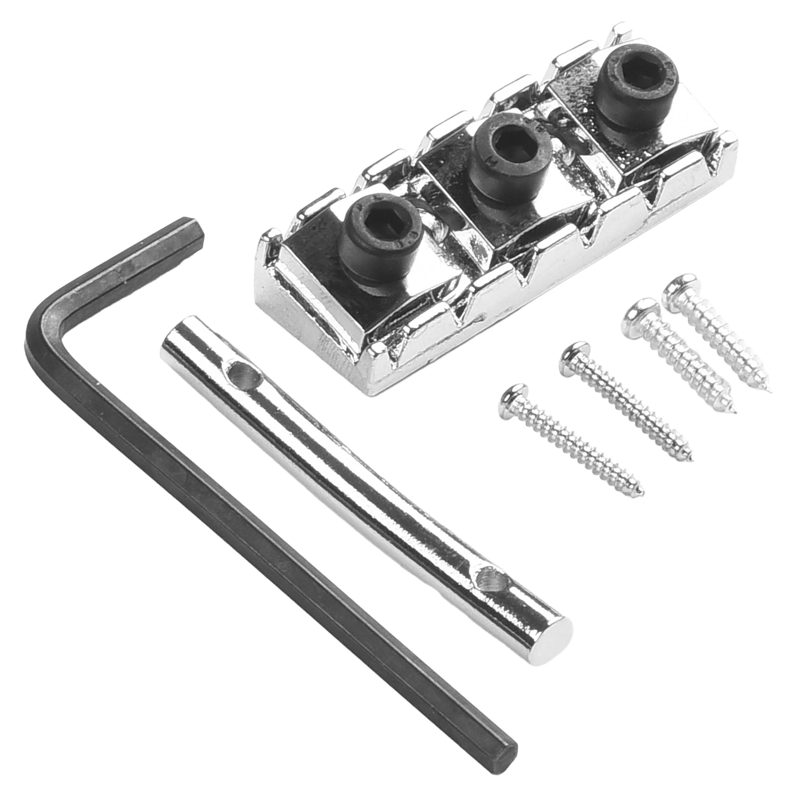Guitar String Locking Nut For Tremolo Bridge Locking String Parts With Mounting Screws Spanner Wrench For Guitar Accessories
Guitar String Locking Nut For Tremolo Bridge Locking String Parts With Mounting Screws Spanner Wrench For Guitar Accessories