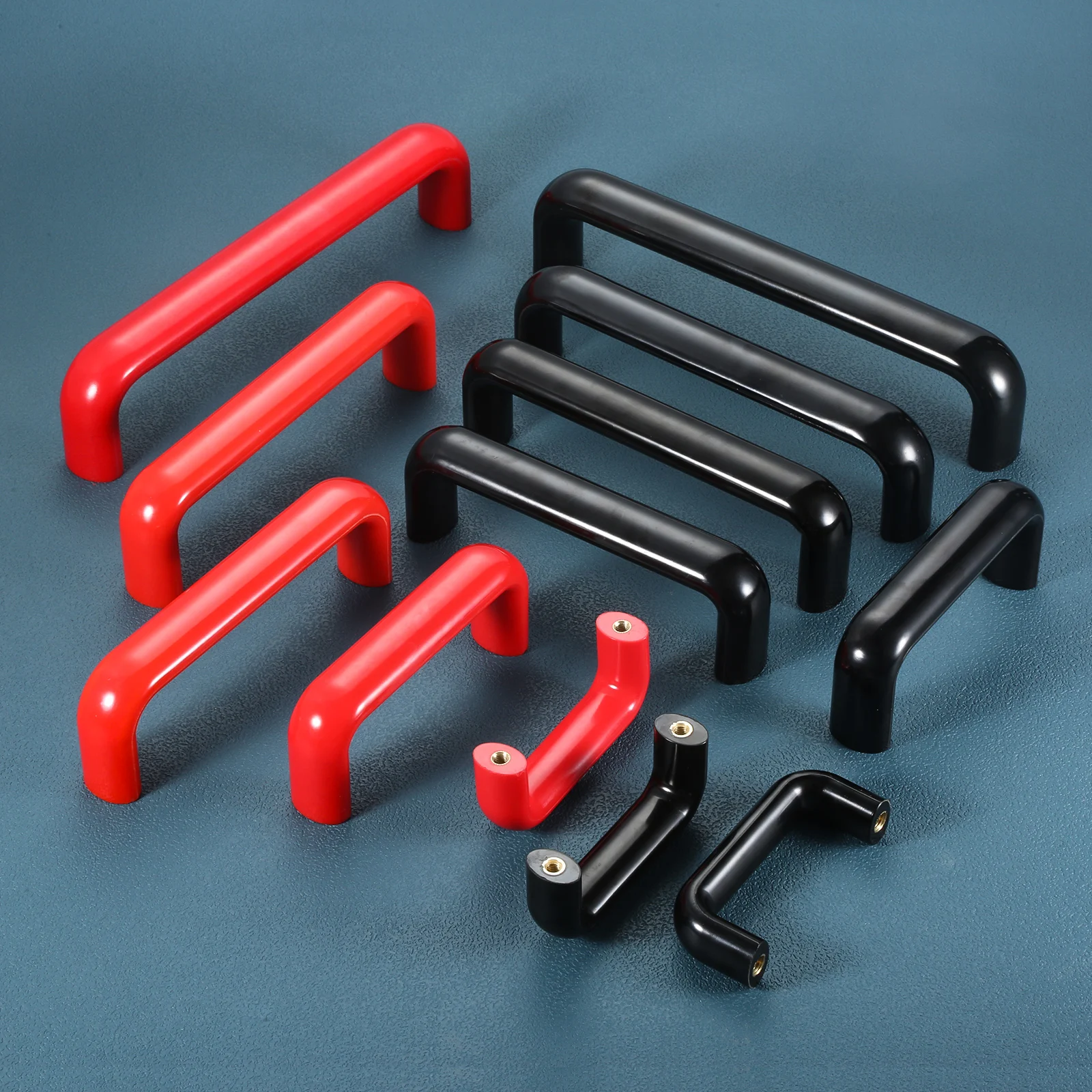 1pc M6/M8 Hole 90/120mm Bakelite Plastic Brass Handle Black/Red Pull Mechanical Equipment Door Industry Machine Tools Furniture
1pc M6/M8 Hole 90/120mm Bakelite Plastic Brass Handle Black/Red Pull Mechanical Equipment Door Industry Machine Tools Furniture