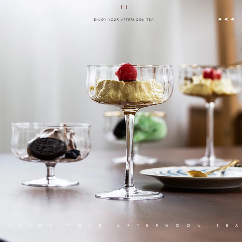Cocktail Glass Goblet Ice Cream Bowl Dessert Cup Simple Cold Dish Bowls Snack Yogurt Container for Wedding Bar PartyWine Glass
Cocktail Glass Goblet Ice Cream Bowl Dessert Cup Simple Cold Dish Bowls Snack Yogurt Container for Wedding Bar PartyWine Glass
