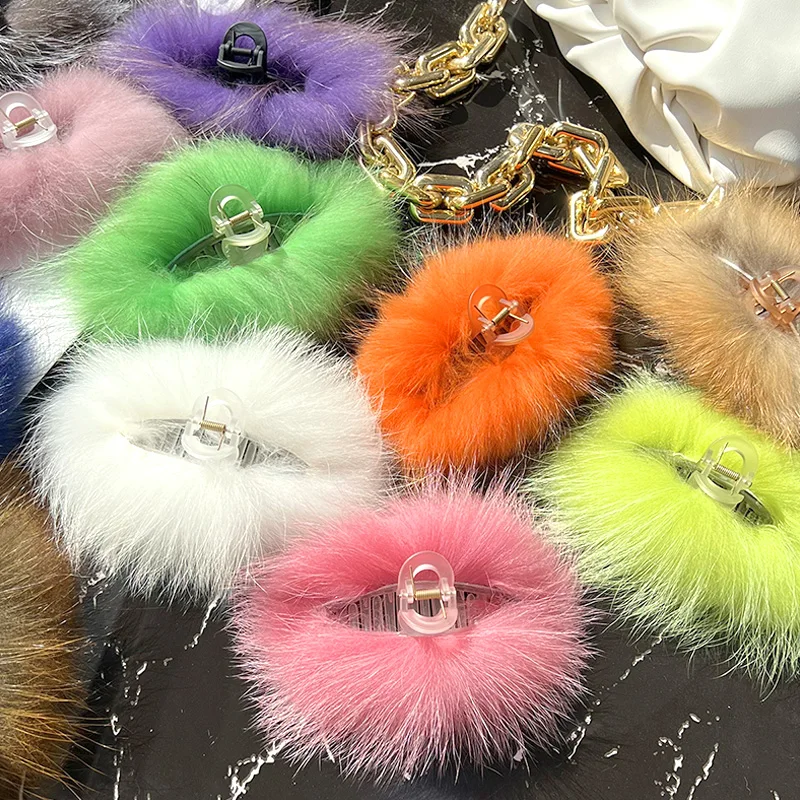 Back Of Head Hair Clip Headdress Solid Color Fashion Advanced Sense Cute Hair Accessories New Big Snap Clip Real Raccoon Clip
Back Of Head Hair Clip Headdress Solid Color Fashion Advanced Sense Cute Hair Accessories New Big Snap Clip Real Raccoon Clip