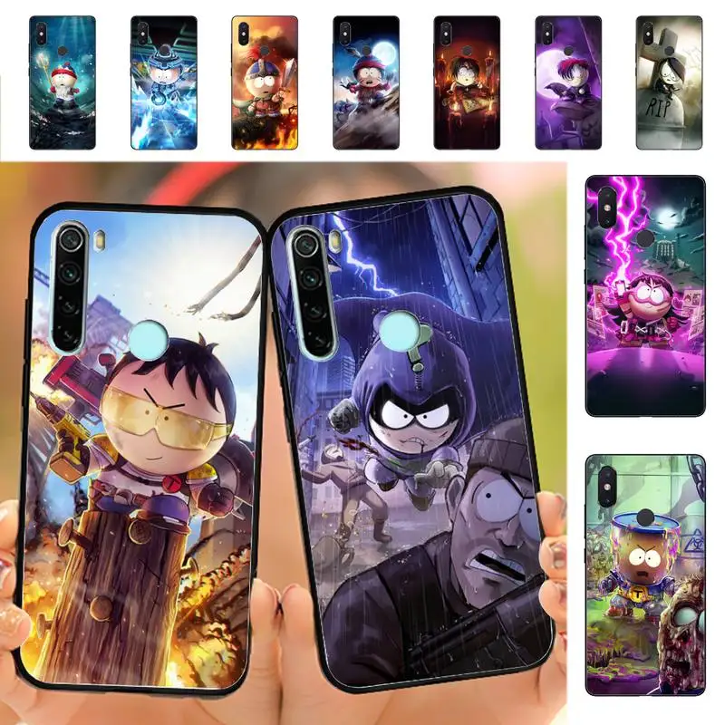 

S-South Cartoon Parks Phone Case for Redmi Note 8 7 9 4 6 pro max T X 5A 3 10 lite pro